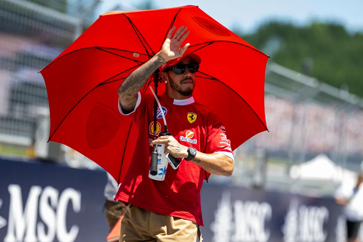 Hamilton Makes Casino Joke After Ferrari Tyre Blunder in Malaysia