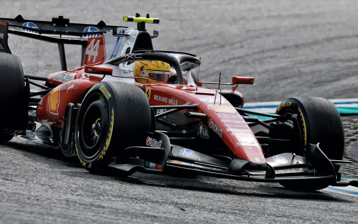 Lewis Hamilton Secures Front Row Start for Ferrari in Sepang
