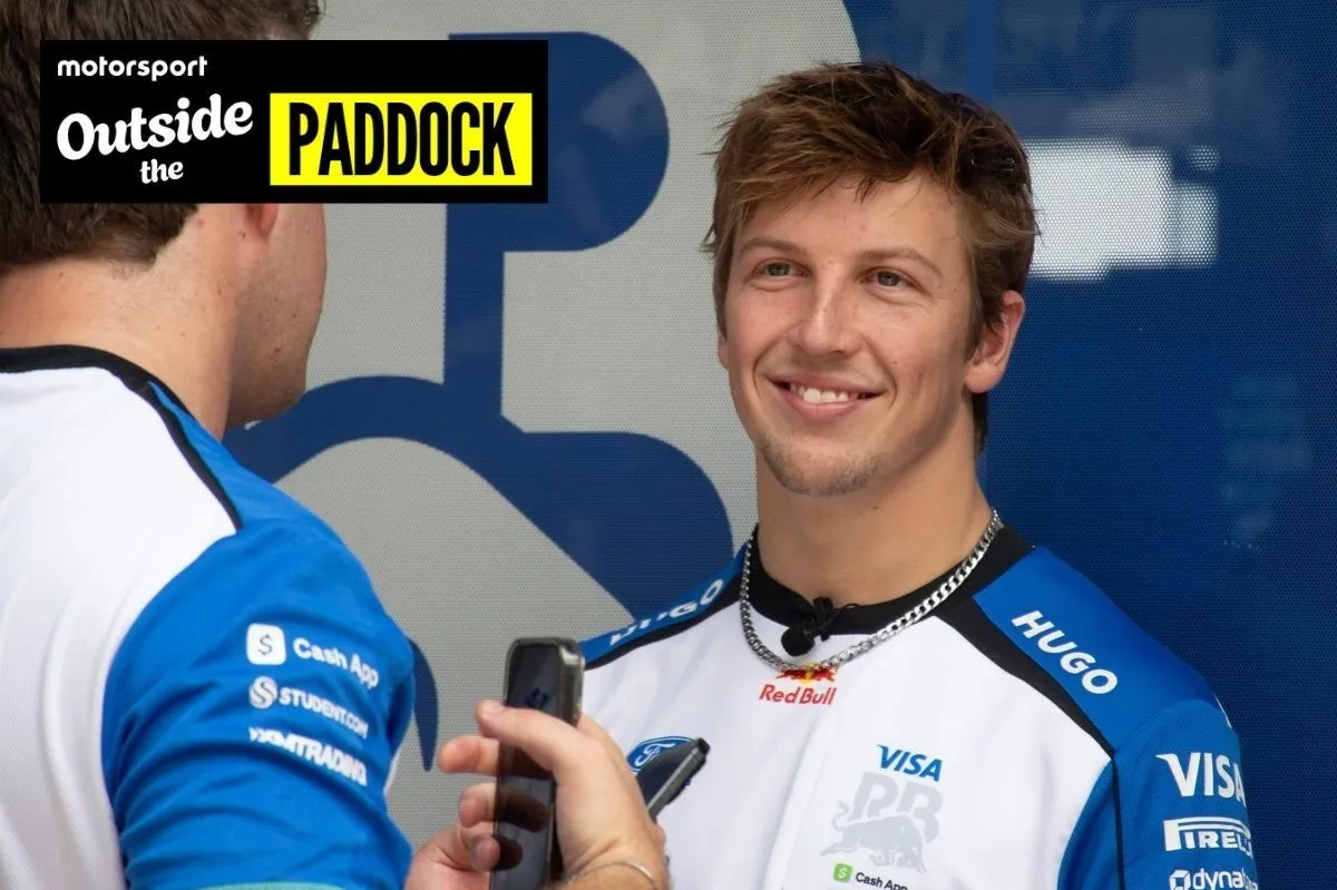 Liam Lawson Trades Helmet for Guitar Ahead of Austin F1 Race