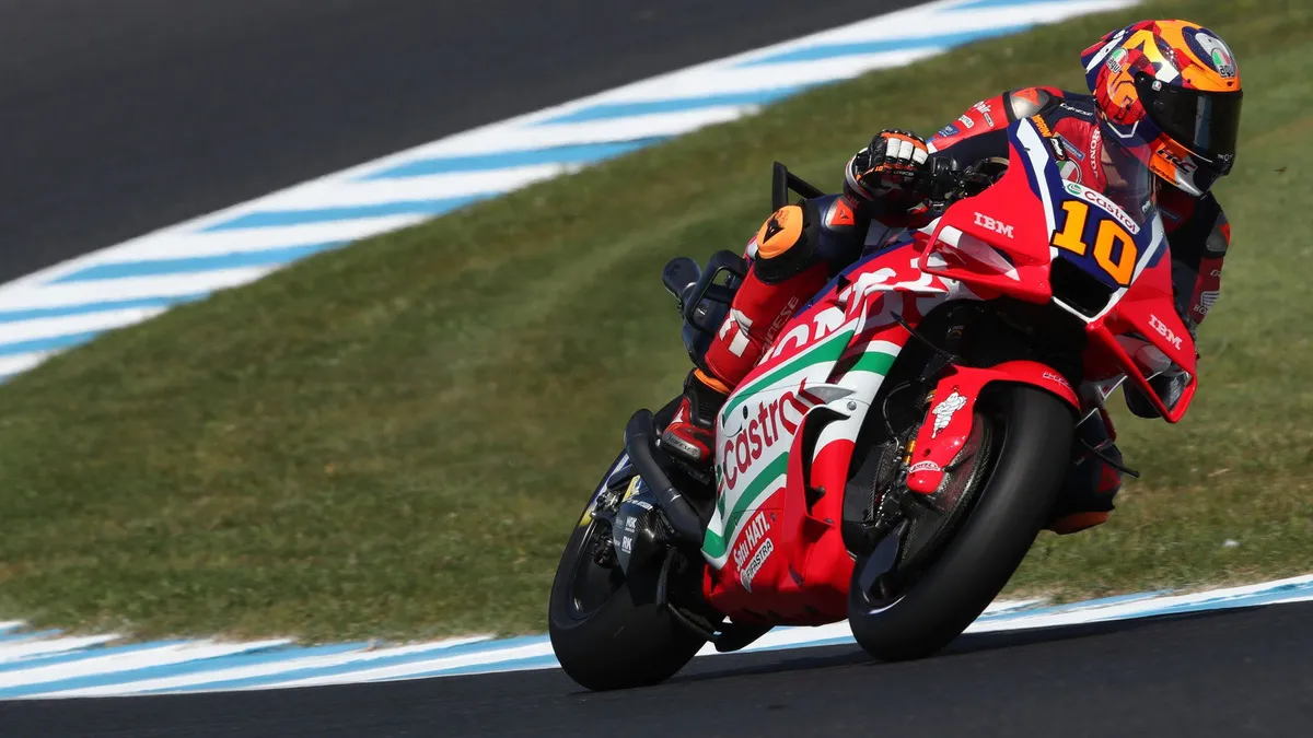 Luca Marini Out of Friday Practice at Phillip Island MotoGP