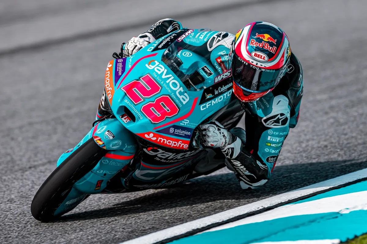 Aksi Gemilang Maximo Quiles Rebut Pole Moto3 Petronas Grand Prix of Malaysia di Sepang