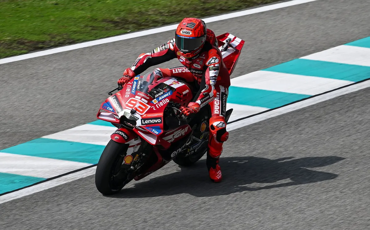 Strategi Cerdik Marc Marquez Amankan Podium di Sepang