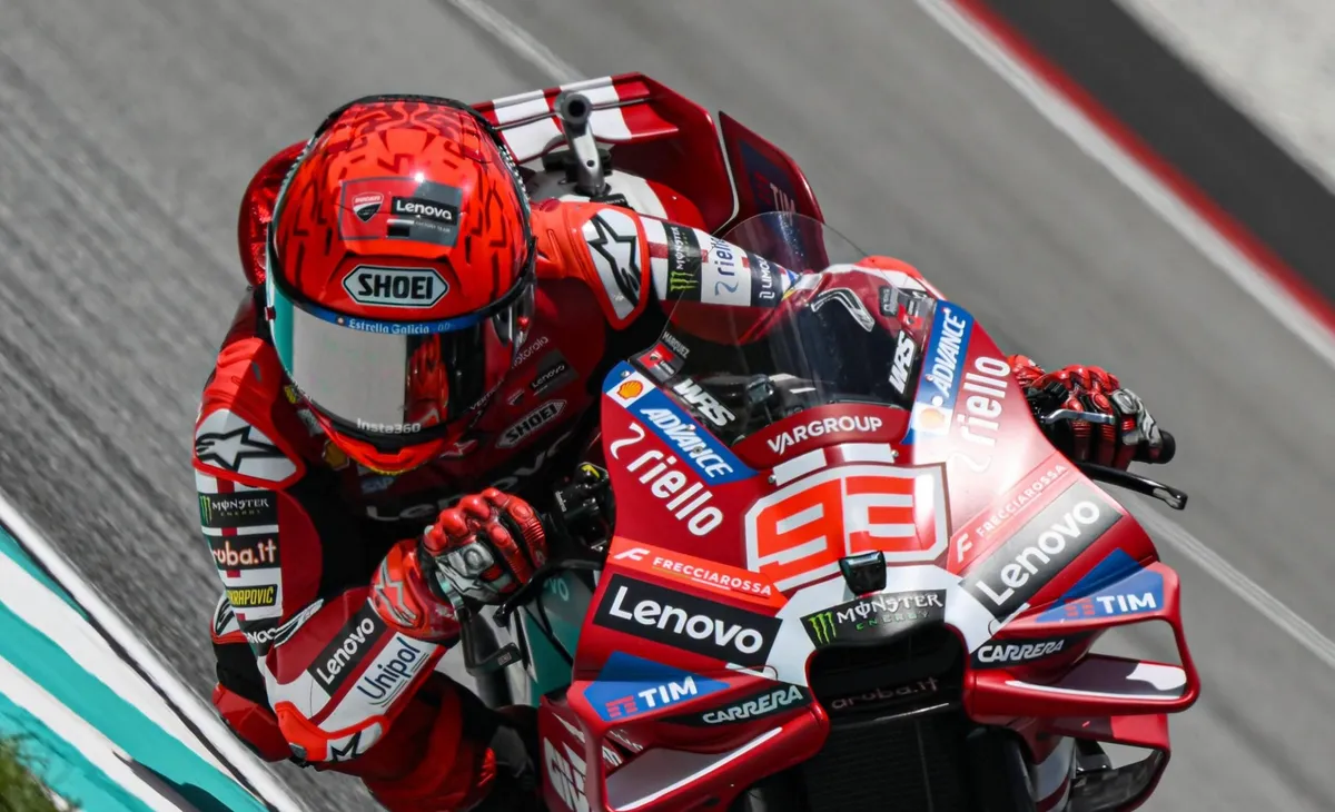 Marc Marquez Tercepat di Practice Sepang 2026 Walau Sempat Crash
