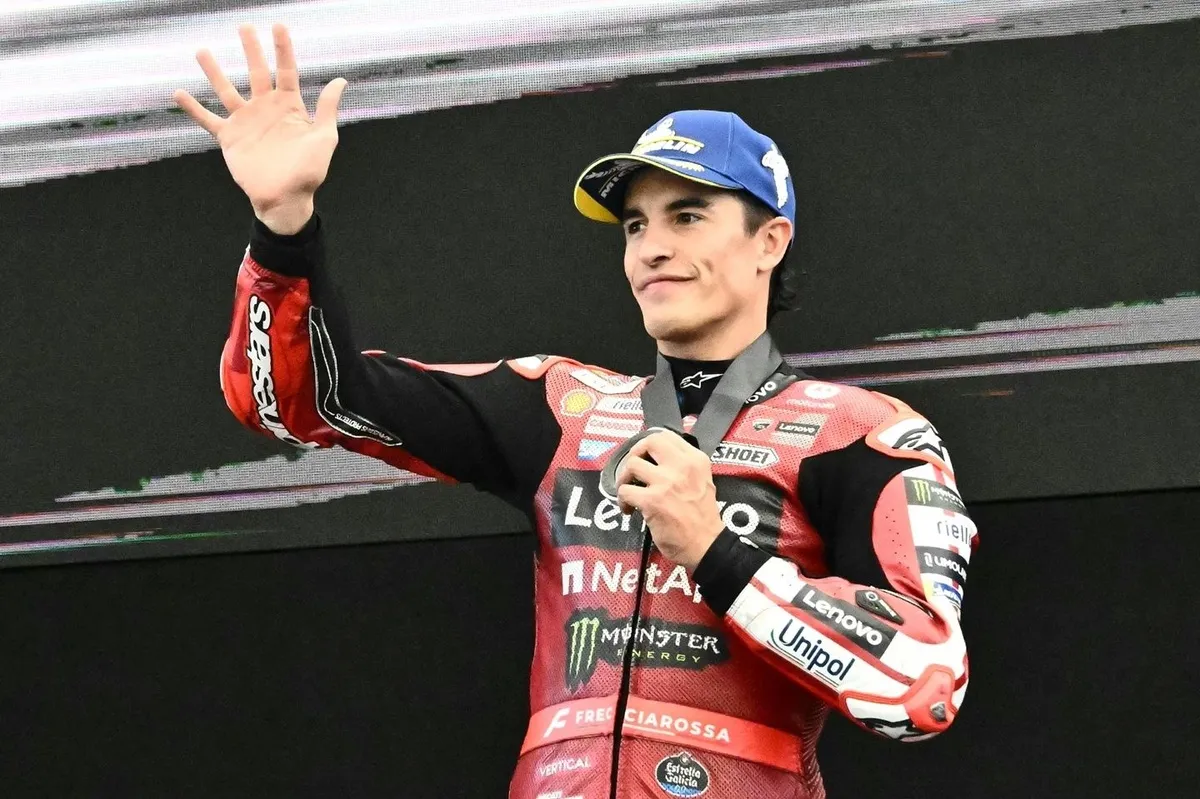Marquez Clarifies Austria Sprint Podium Demeanor: Not Angry, Just Saving Energy