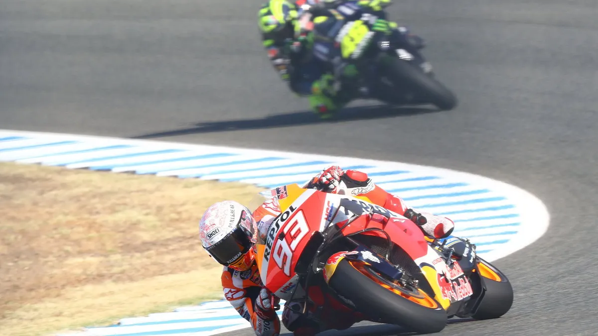 Jorge Martinez Sebut Marc Marquez Jauh Lebih Cepat Dibandingkan Valentino Rossi