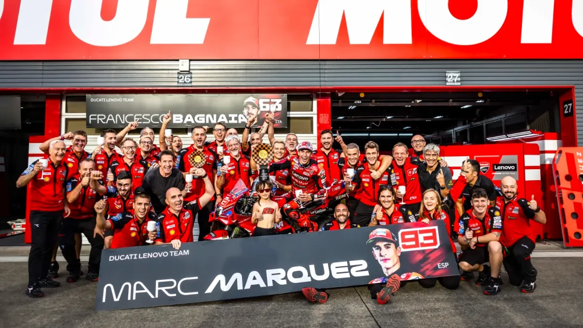 Marc Marquez Praises Gigi Dall’Igna After 100th Ducati Win