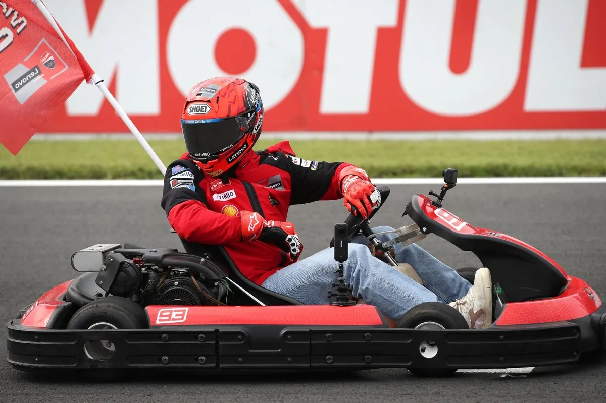 Marc Marquez Kirim Pemeran Pengganti di Balap Gokil GP Jepang Motegi