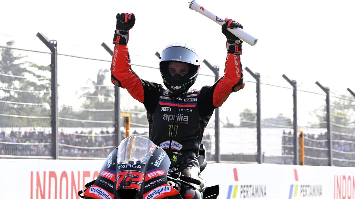 Marco Bezzecchi Claims Historic 300th Italian MotoGP Win at Mandalika 2026
