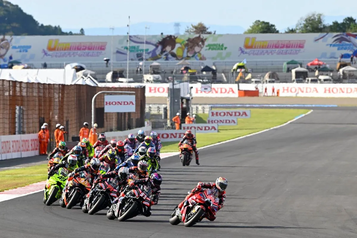 Marquez Wins Motegi Sprint As Moreira Secures Stunning Podium