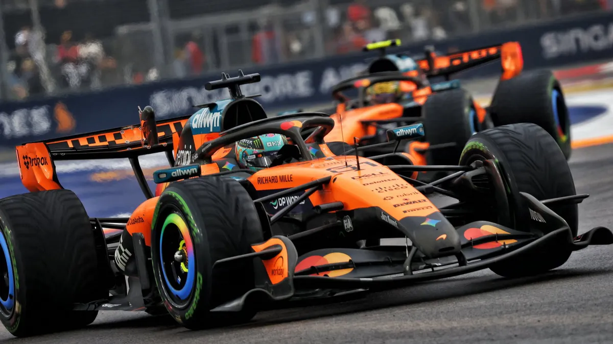 Analisis Martin Brundle Soal Insiden Senggolan McLaren di GP Singapura 2026