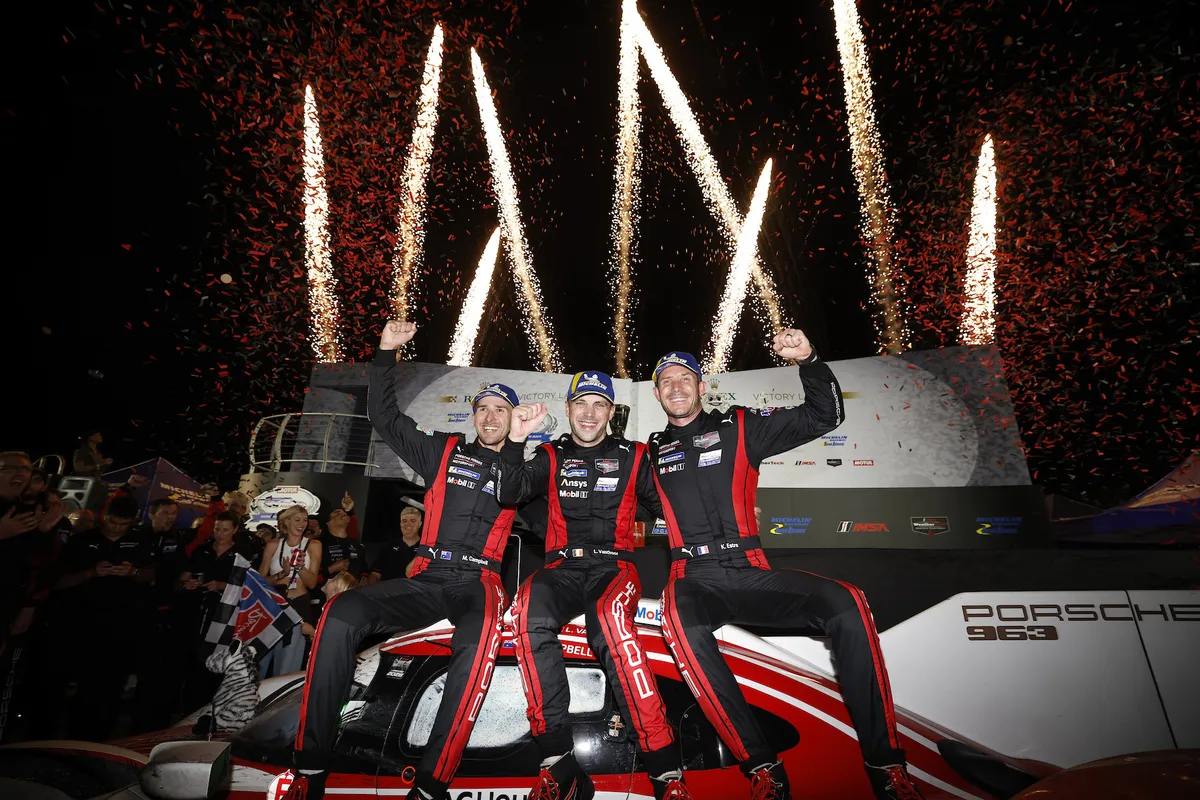 Matt Campbell Wins Petit Le Mans in Fairytale Porsche Farewell