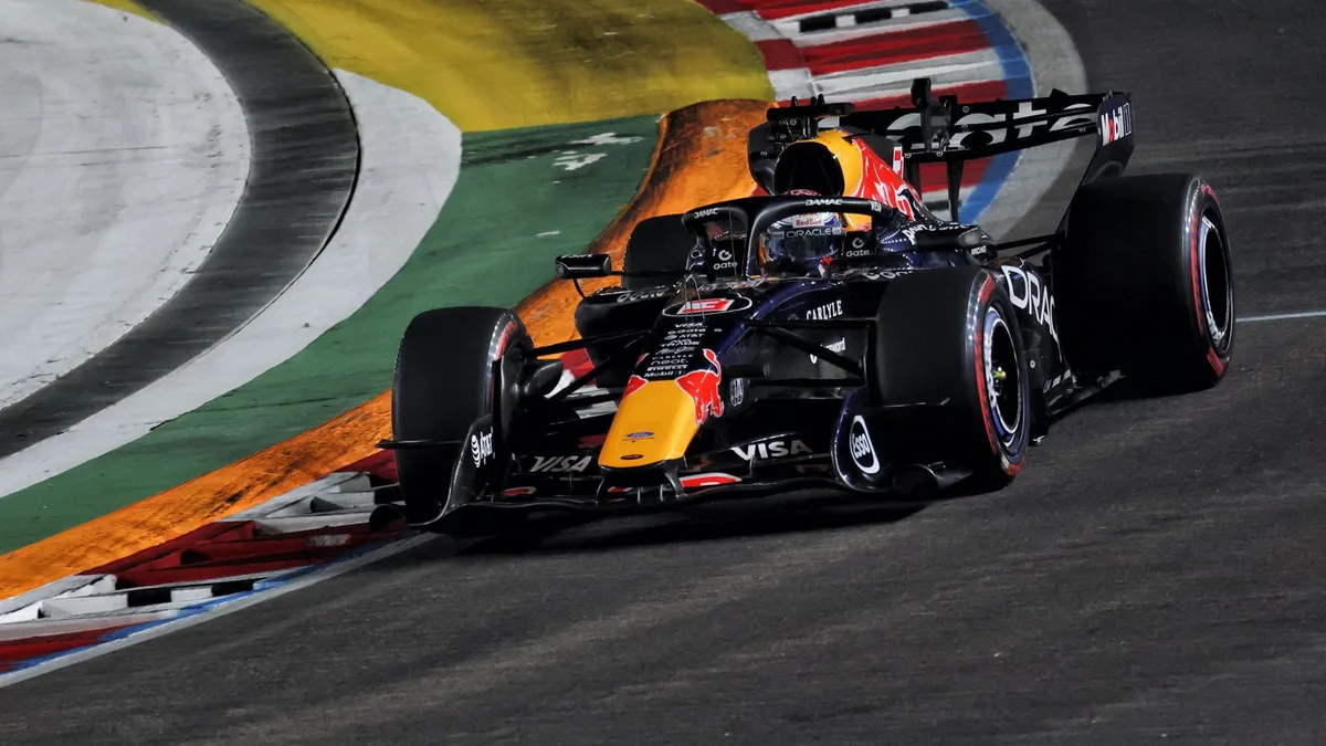Max Verstappen Secures Singapore GP Pole Ahead of Ferrari Duo