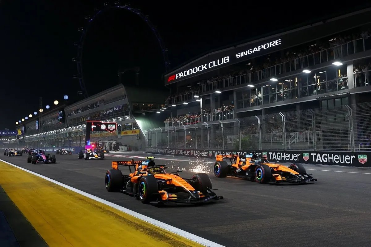 Evaluasi Insiden GP Singapura, Lando Norris Janji Perbaiki Keputusan