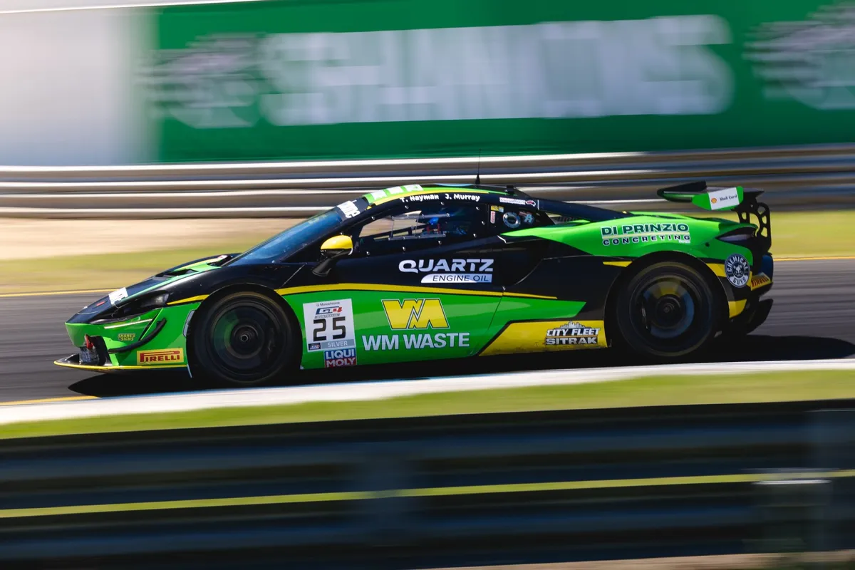 McLaren Charges to the Front in Final GT4 Sandown Practice 2026
