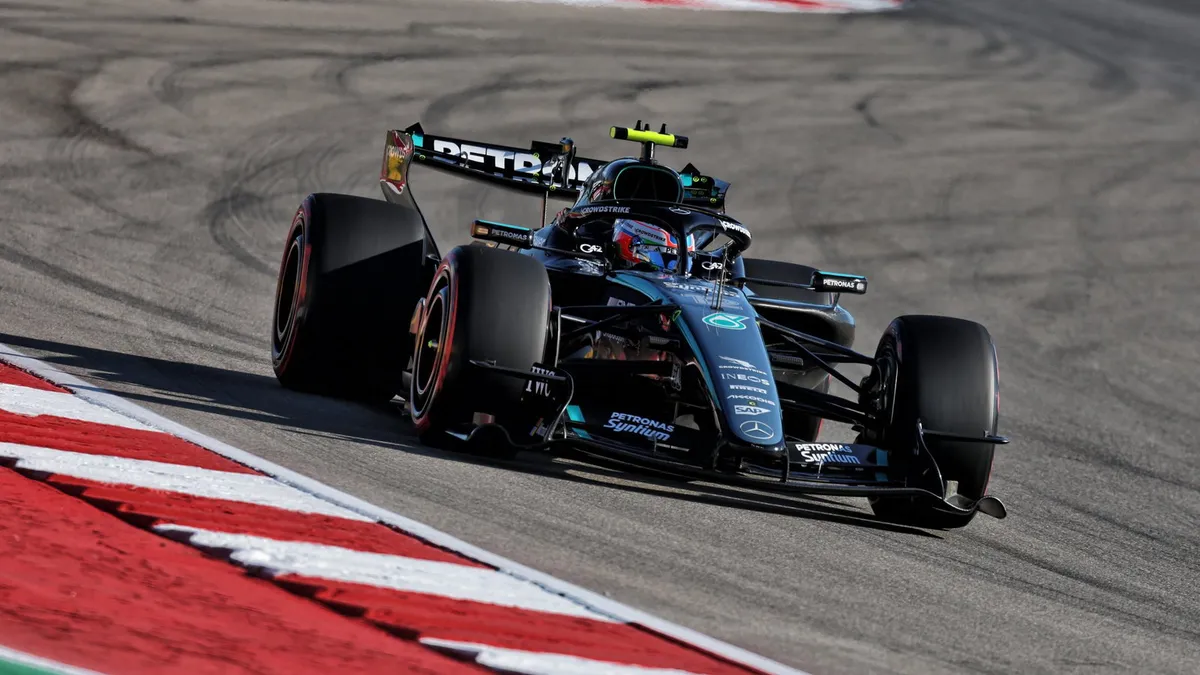 Mercedes Temukan Titik Terang Paket Upgrade F1 2026 di Austin