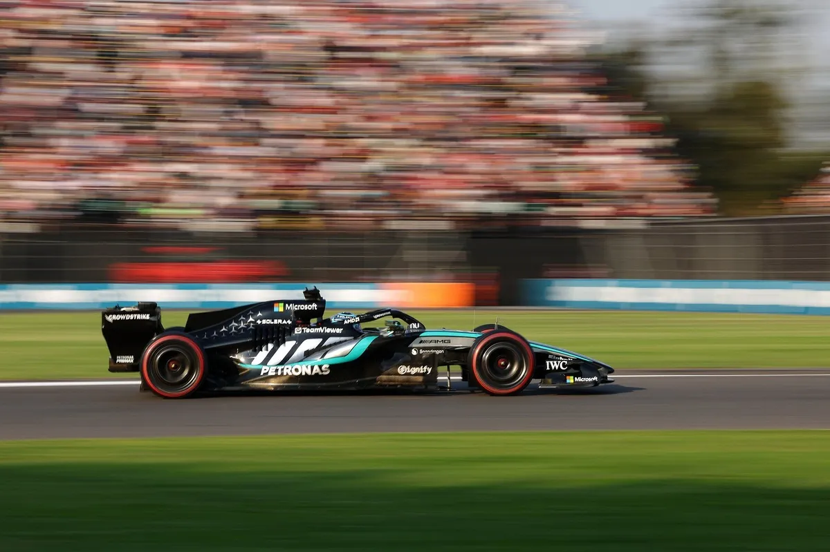 George Russell Ungkap Kendala Setup Mobil Mercedes di GP Meksiko