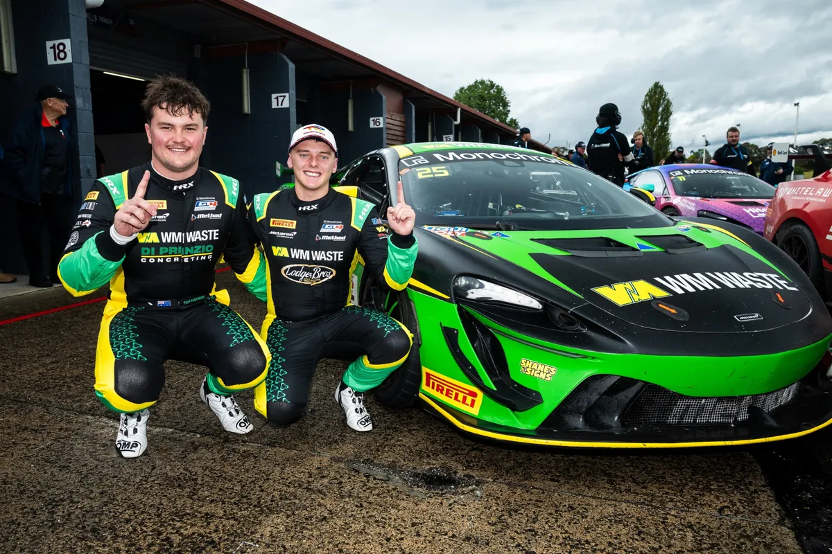 Chaz Mostert Backed GT4 Squad Secures Third Consecutive Championship