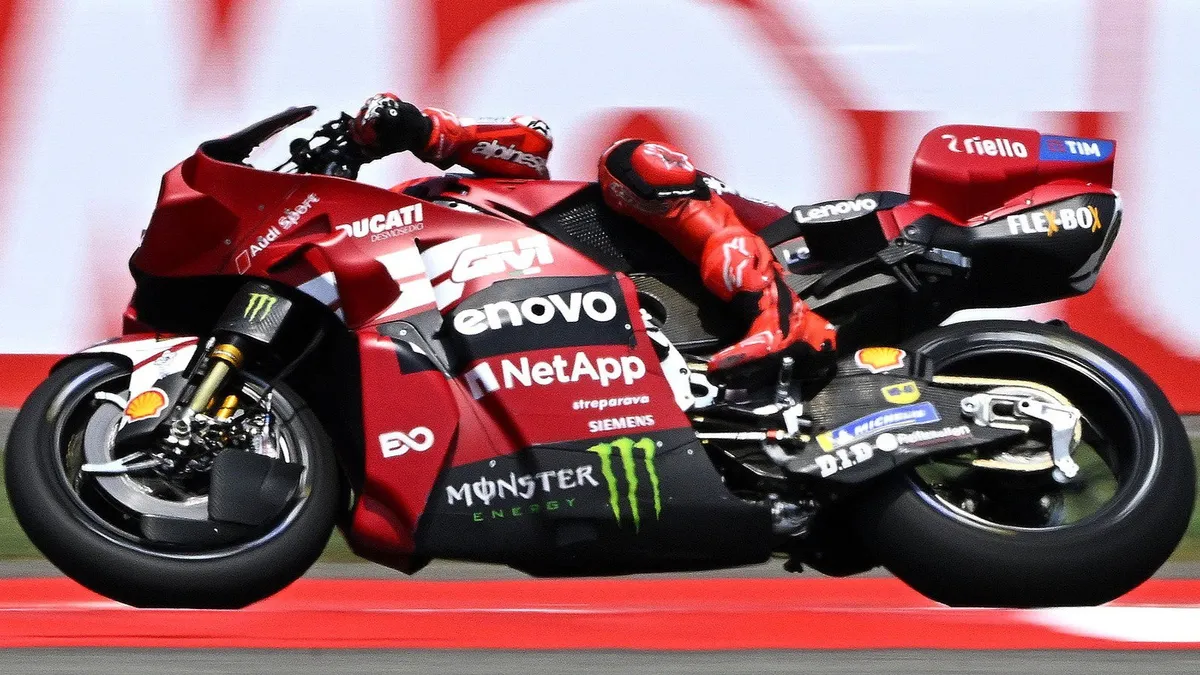 2026 Australian MotoGP Practice: Bezzecchi Tops Red-Flagged Session as Bagnaia Misses Q2