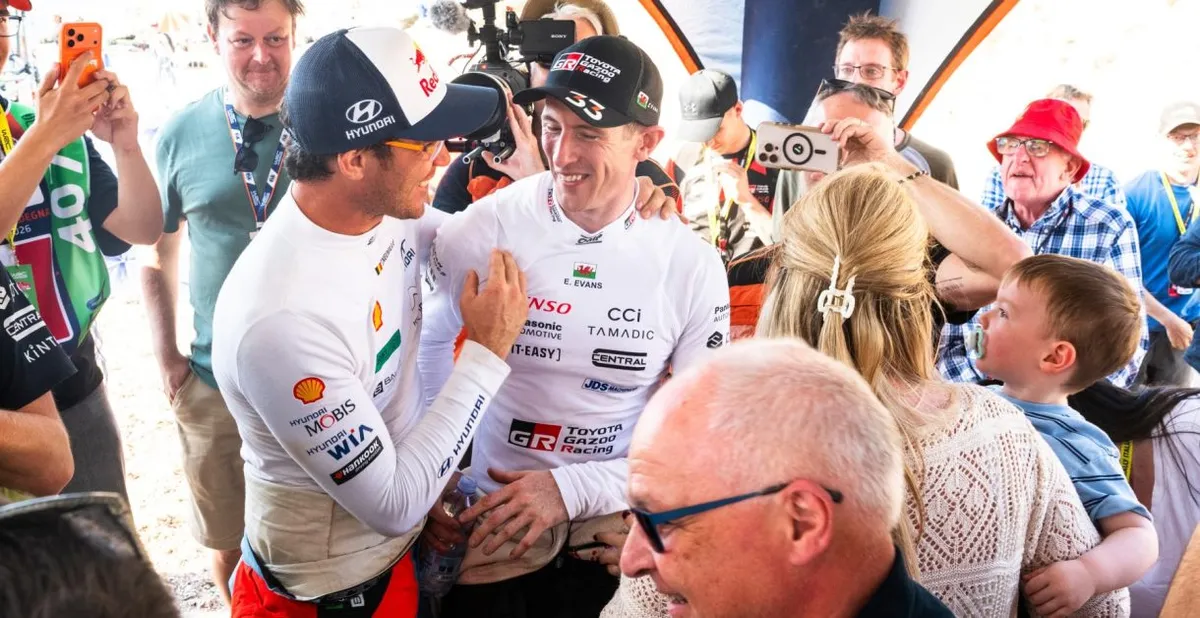 Neuville Relieved as Elfyn Evans Finally Claims WRC Title