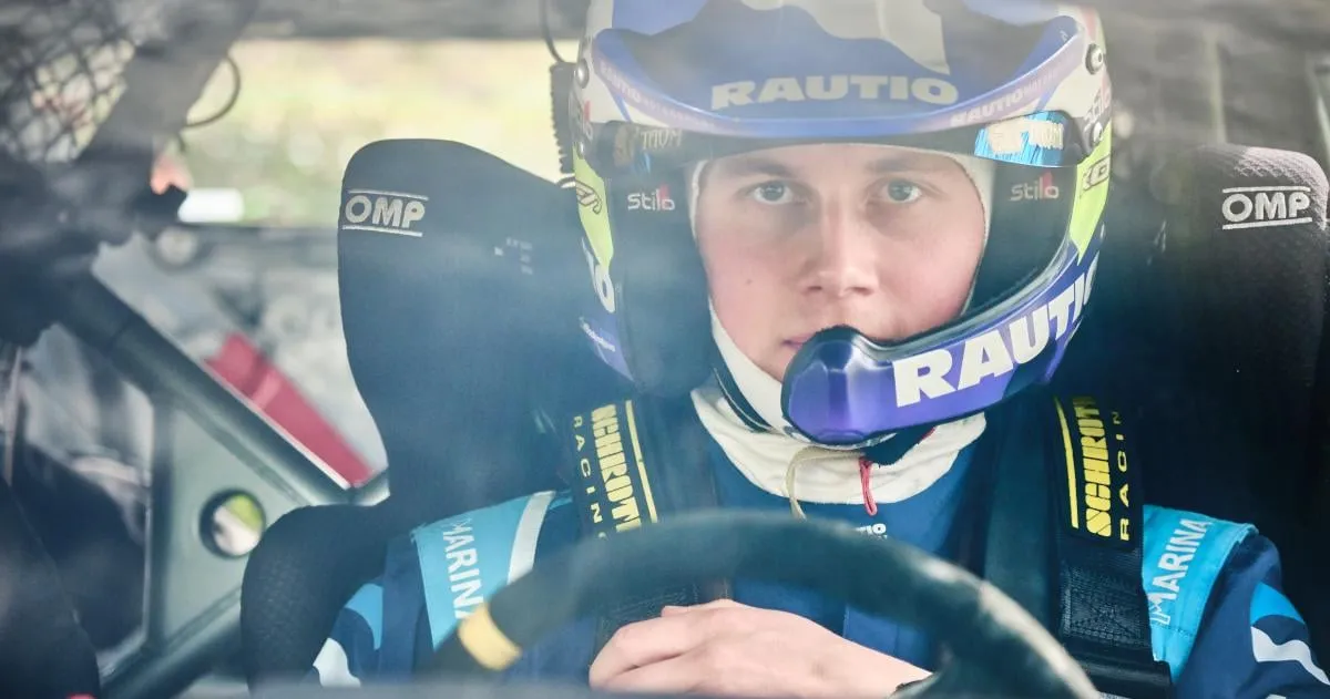 Roope Korhonen Sets Sights on Granada Rally After Demanding ERC Schedule