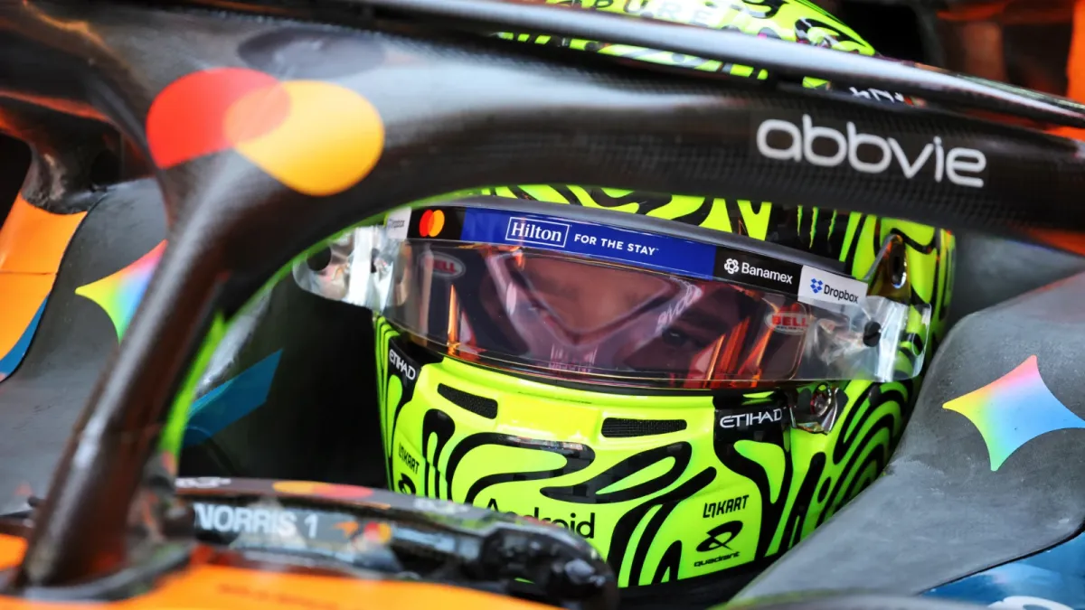 Lando Norris Ungguli Kimi Antonelli Tipis dalam Latihan Terakhir GP Meksiko