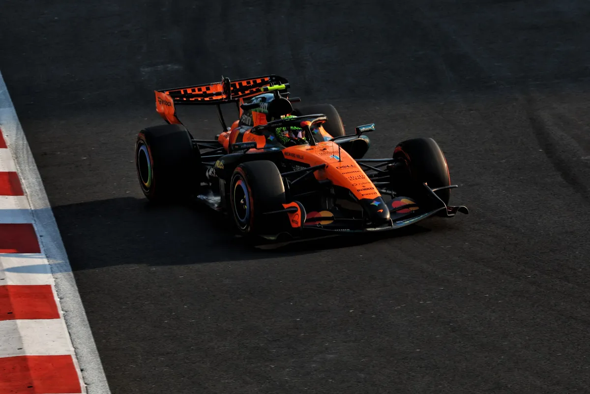 Lando Norris Puncaki FP3 GP Meksiko Lewat Selisih Waktu Tipis Atas Kimi Antonelli