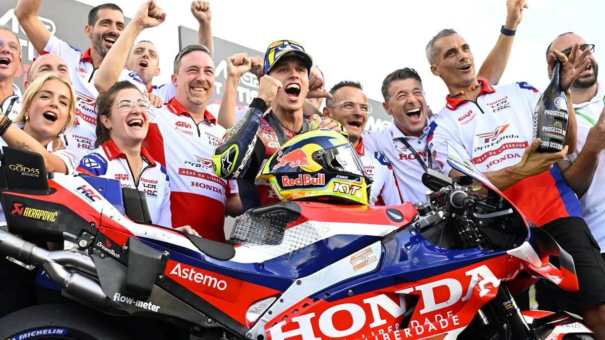 Diogo Moreira Lands Factory Honda Seat for 2027 MotoGP Season