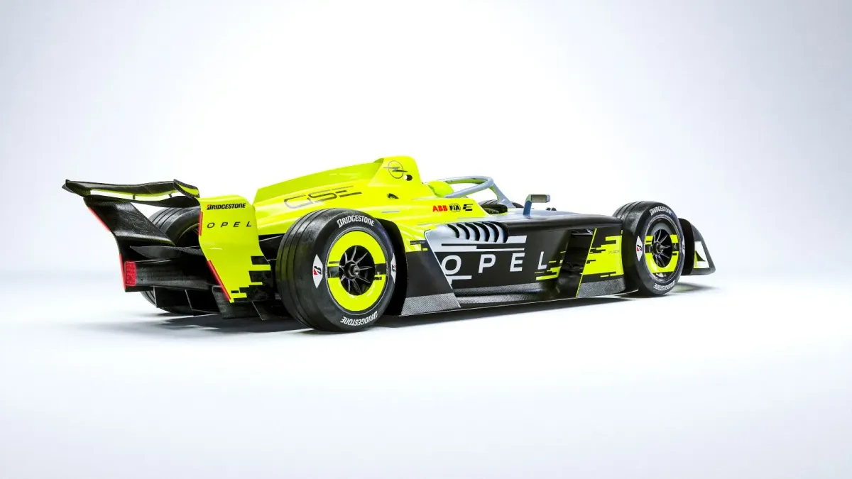 Opel Reveals Debut Formula E GSE 27FE Livery in Paris