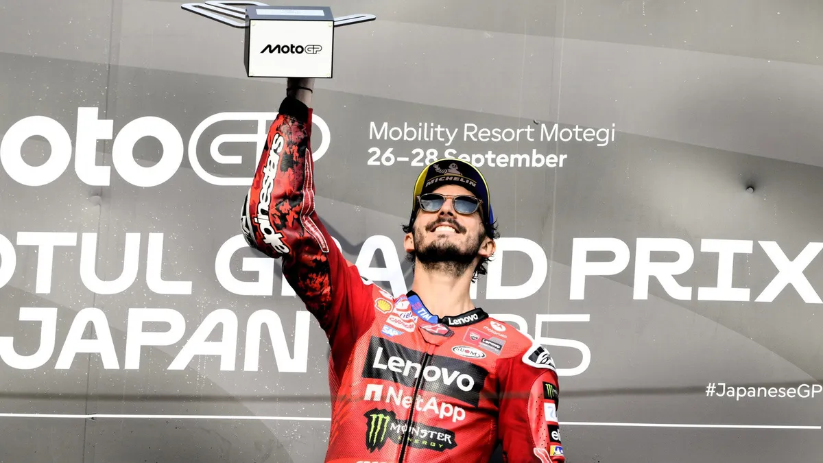Bagnaia Kenang Kemenangan Motegi: Seperti Frank Sinatra!