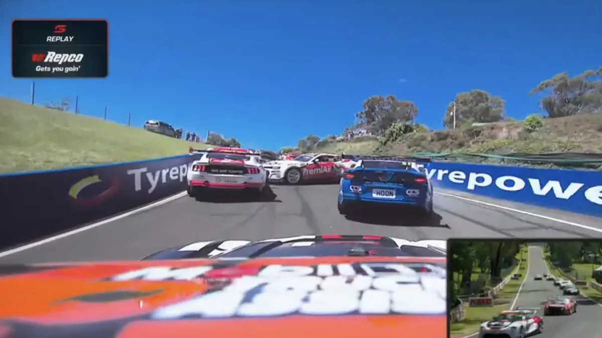 Dramatic Opening Lap Chaos at 2026 Bathurst 1000 Shakes Field