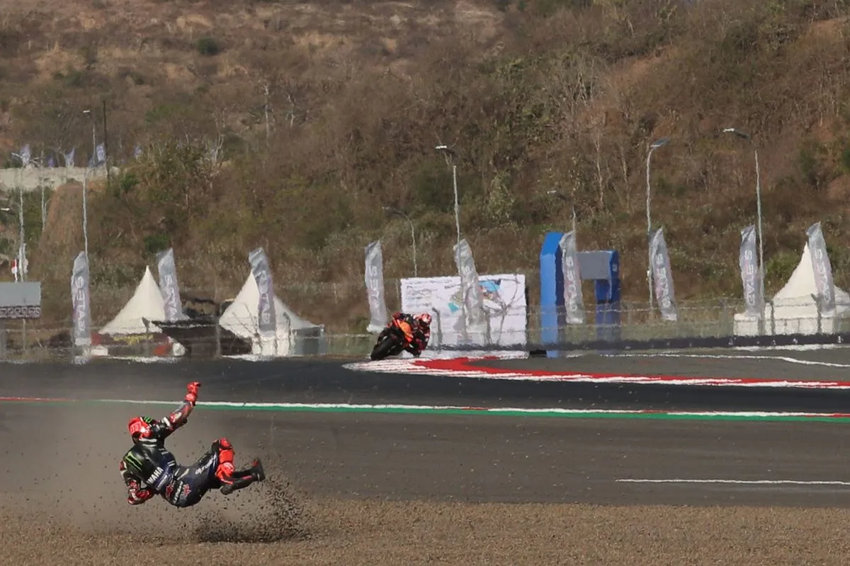 Quartararo Demands Mandalika Gravel Trap Changes After Crash
