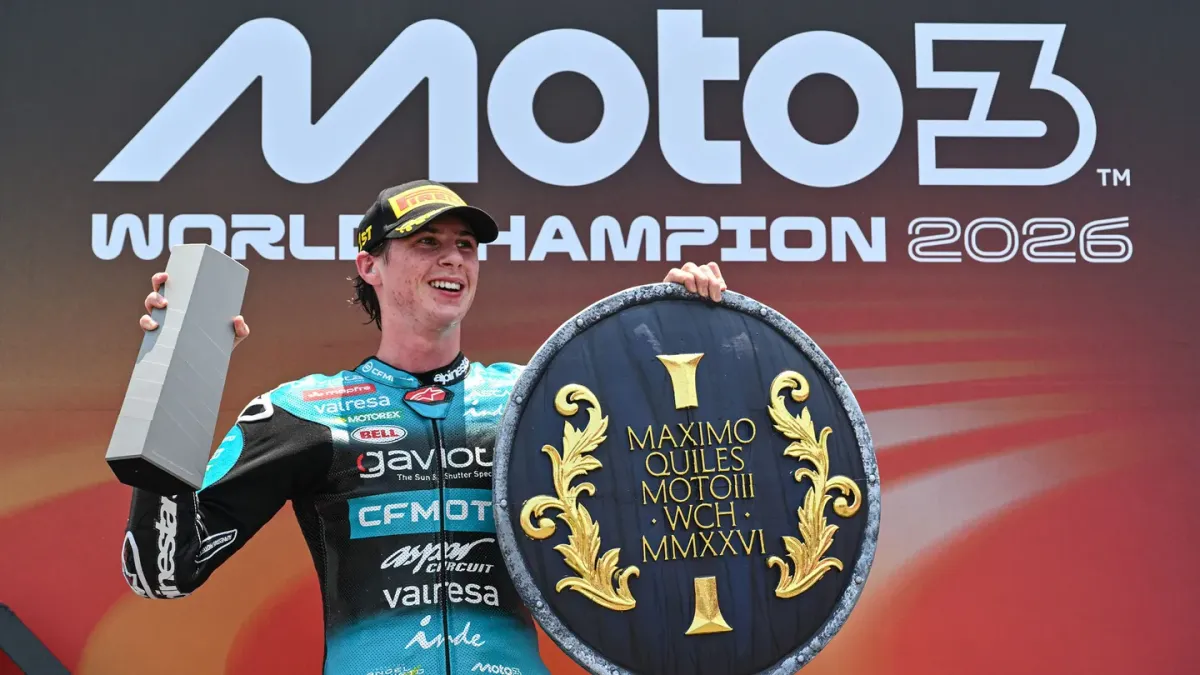 Maximo Quiles Ungkap Peran Besar Marquez di Balik Gelar Juara Moto3 2026