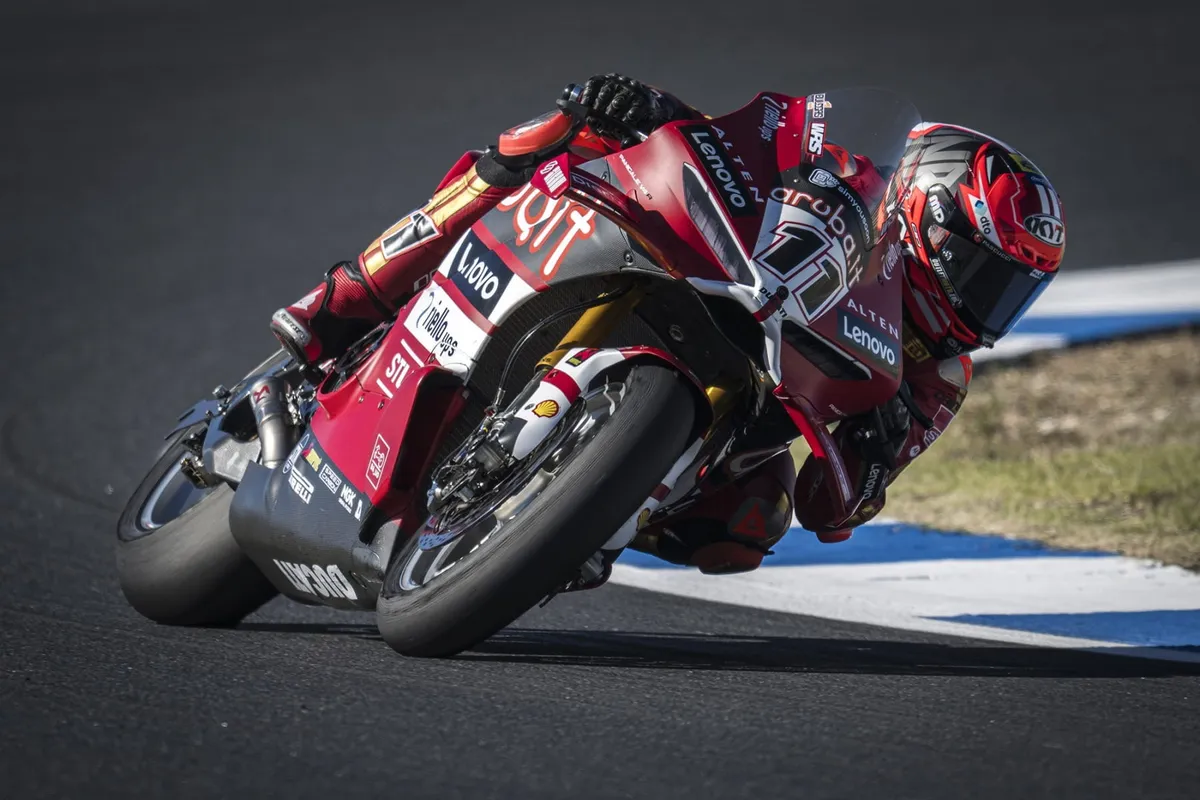 WorldSBK Estoril Race 2 Results 2026: Nicolo Bulega Dominates as Alvaro Bautista Crashes