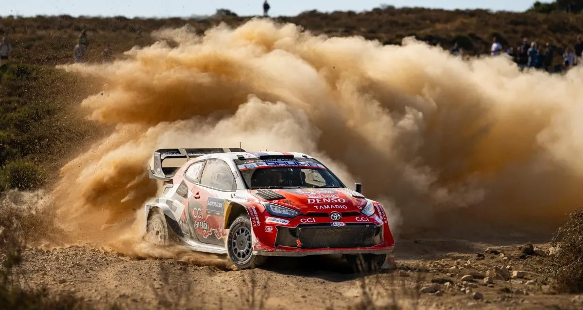Ogier: Punctures and Dust Turn Rally into a Nightmare