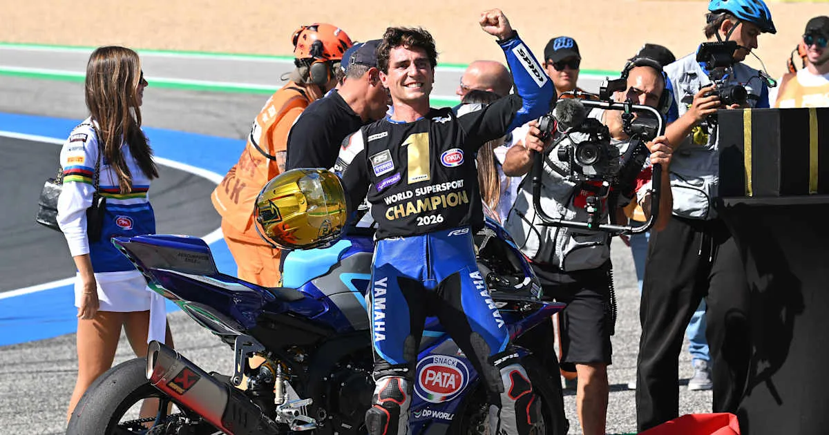 Albert Arenas Kunci Gelar Juara Dunia WorldSSP 2026 Bersama Yamaha