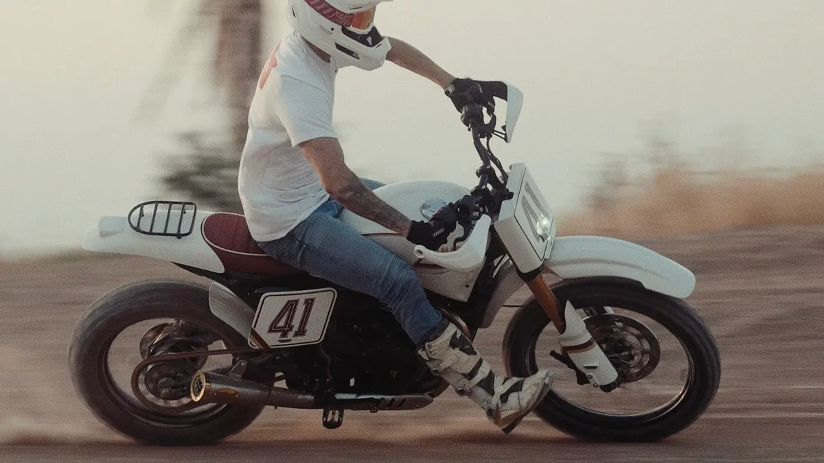 Tamarit Triumphs at Triumph Originals 2026 with Scrambler 400 XC