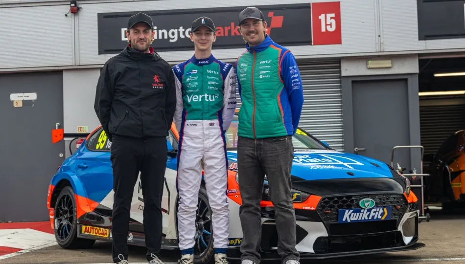 Team VERTU Signs 16-Year-Old Rookie for 2027 BTCC Season