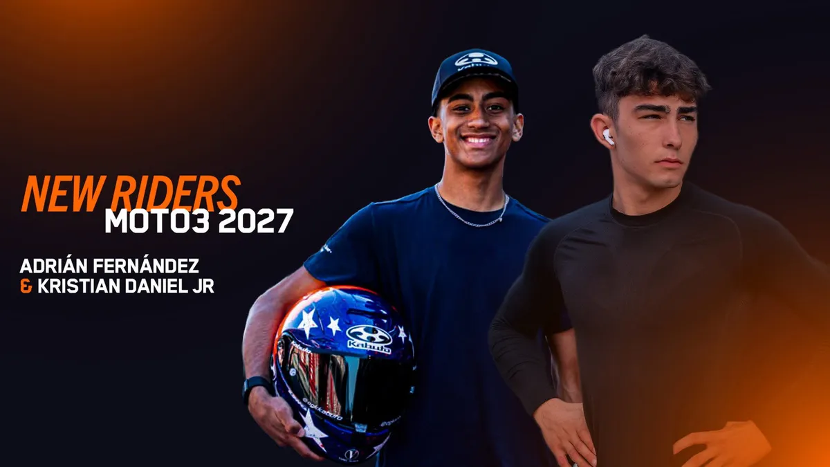 Tech3 Announces Fernandez and Daniel Jr for 2027 Moto3
