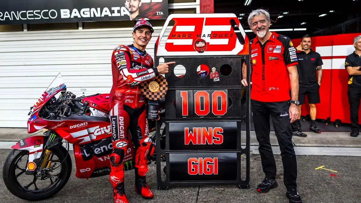 Kemenangan Ke-100 Dall'Igna di MotoGP Bersama Ducati