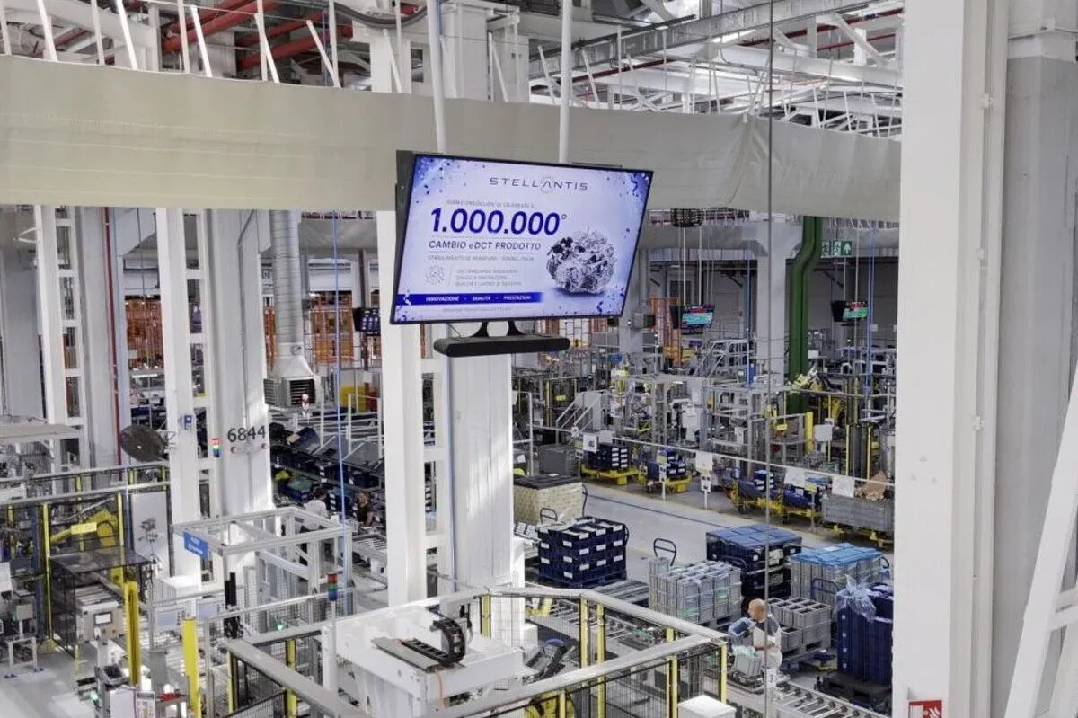 Mirafiori Plant Reaches Milestone with One Million eDCT Units