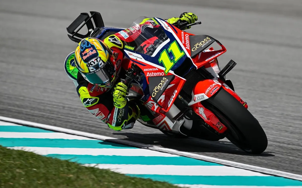 Aksi Penyelamatan Spektakuler Diogo Moreira di Sesi Latihan MotoGP Sepang 2026