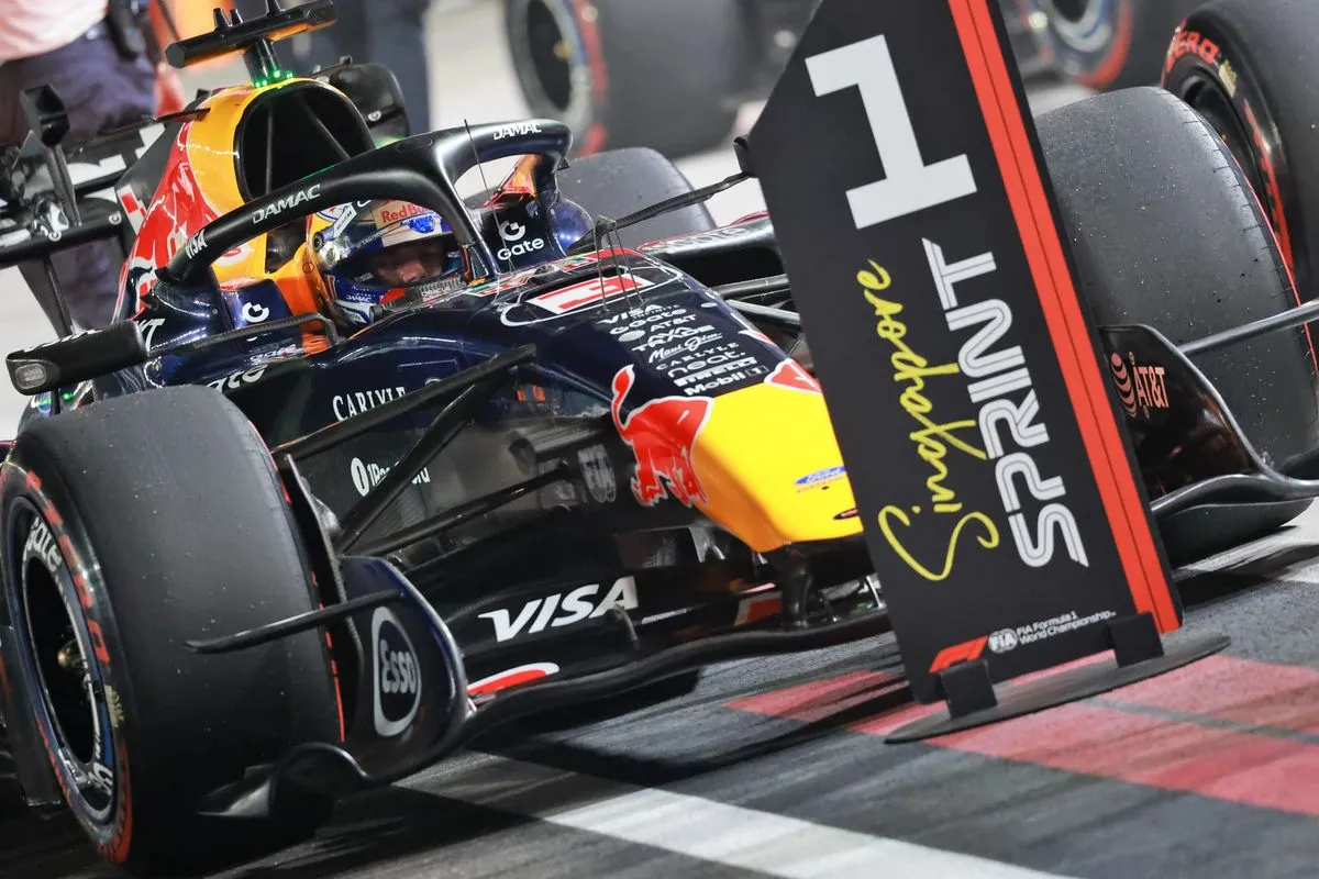 Verstappen Amankan Pole Sprint F1 Singapura Ungguli Russell