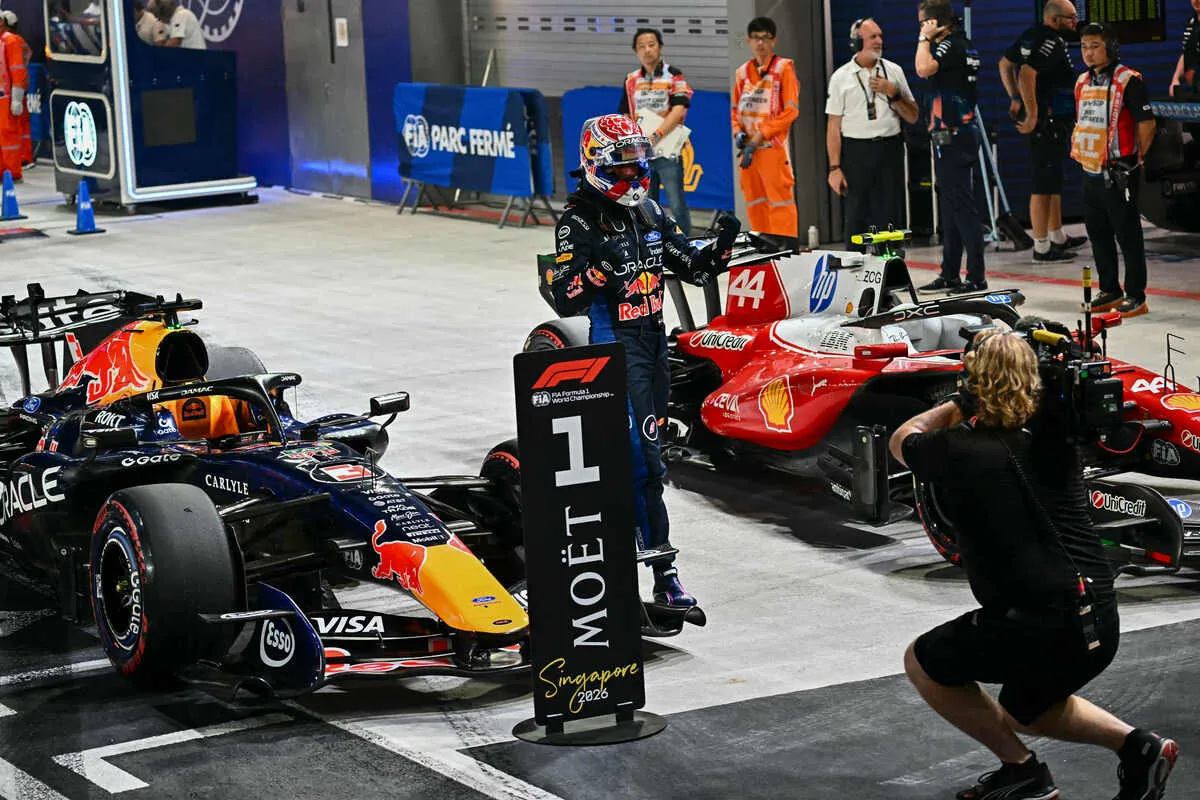 Analisis Pole Perdana Verstappen di Singapura 2026 dan Peluang Ferrari