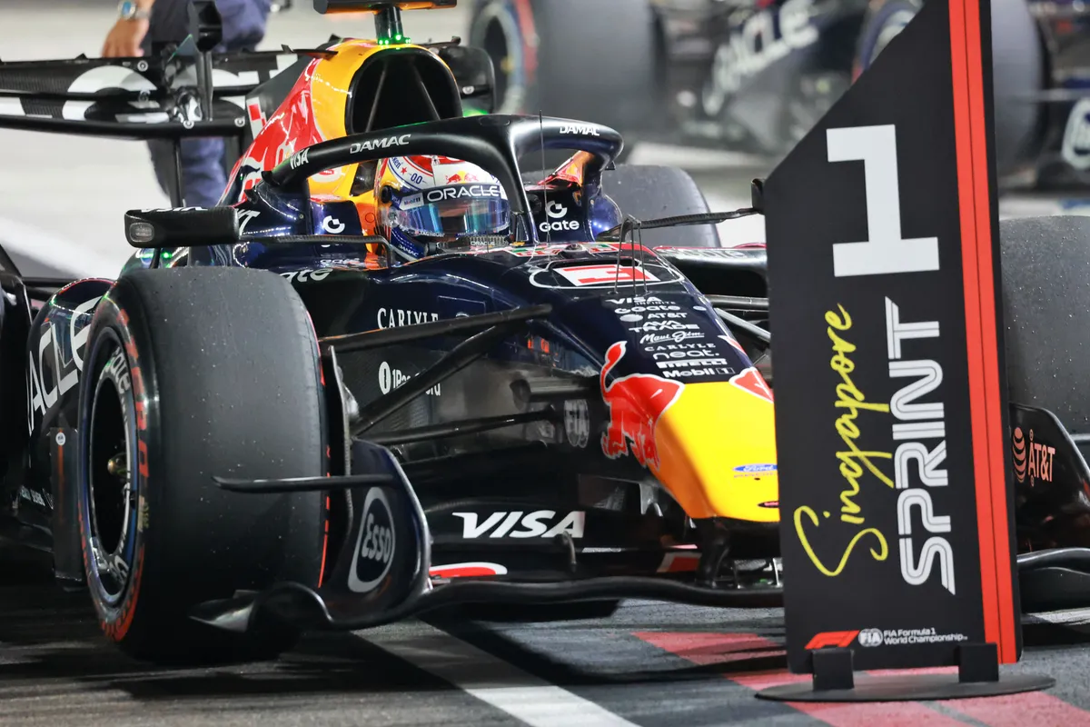 Verstappen Rebut Pole Sprint GP Singapura Lewat Lap Memukau