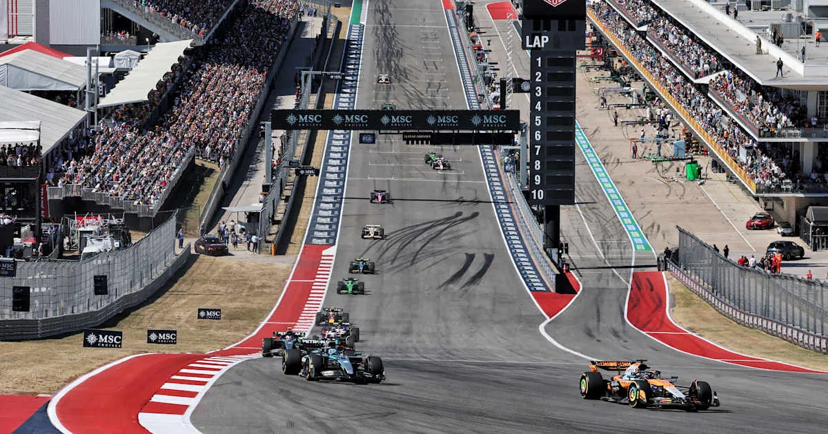 Complete Schedule and Weather for F1 US GP 2026 in Austin