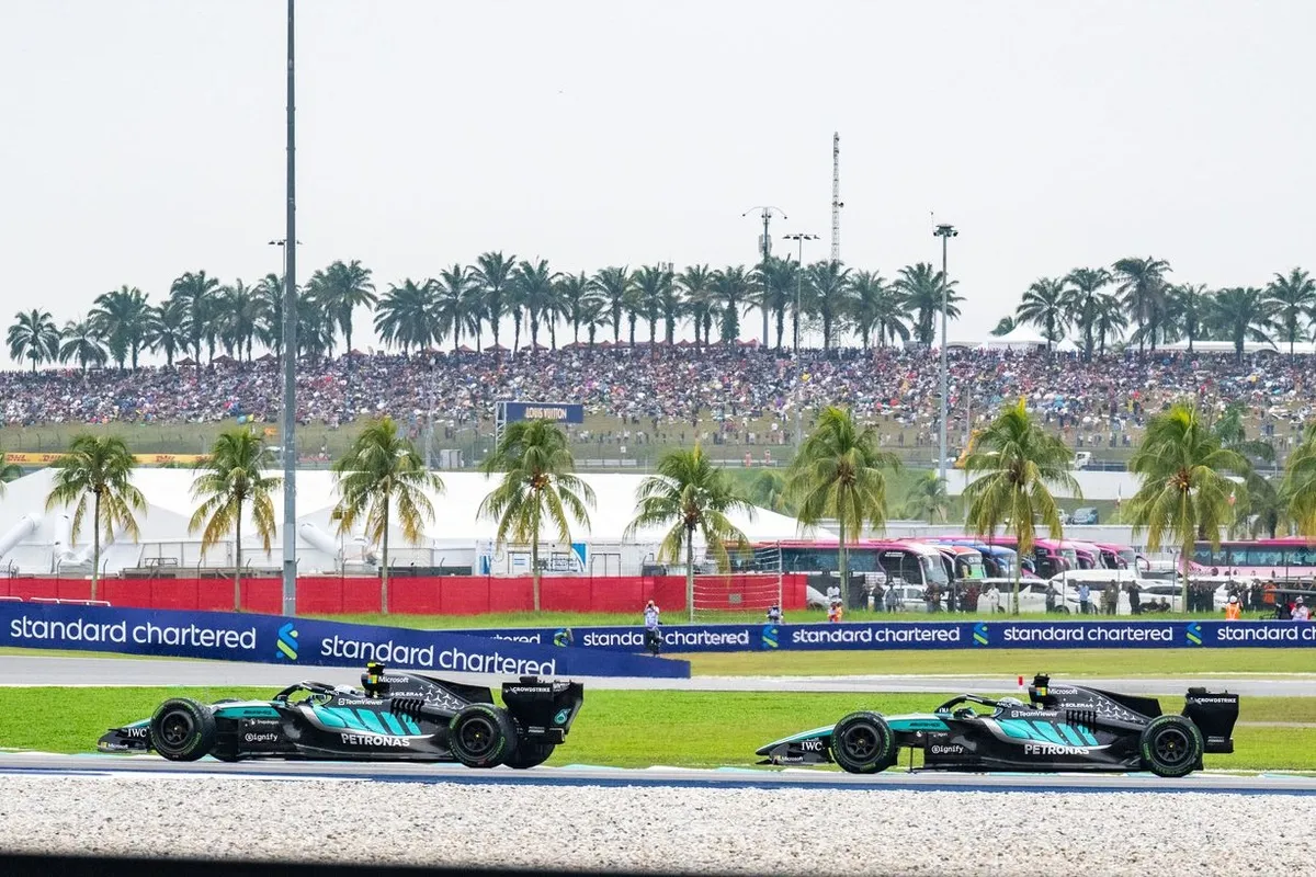 Mercedes Explains Sepang Pace Deficit Despite W17 Upgrades