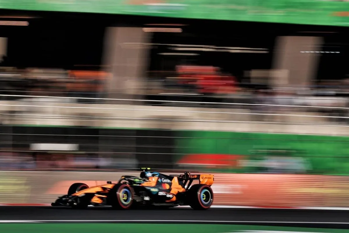 Lando Norris Bekuk Kimi Antonelli Tipis di Latihan Bebas GP Meksiko
