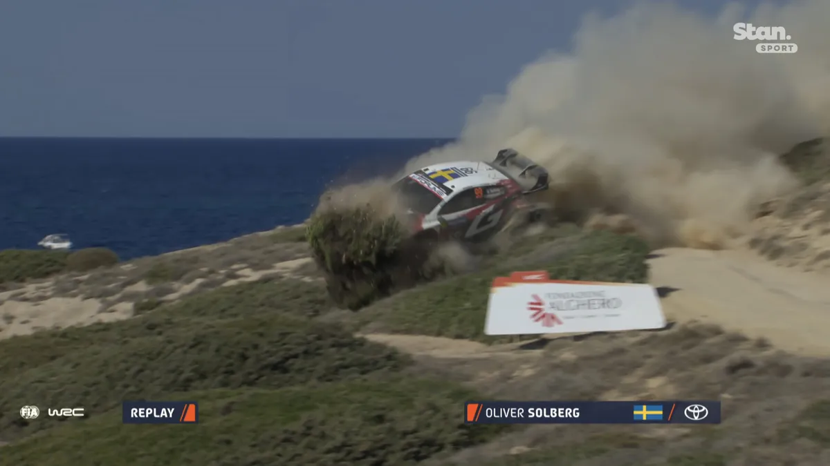 WRC Drama: Oliver Solberg Heartbreak Hands Evans Title
