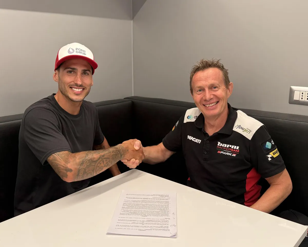 Xavi Vierge Joins Barni Racing Ducati for 2027 WorldSBK Season
