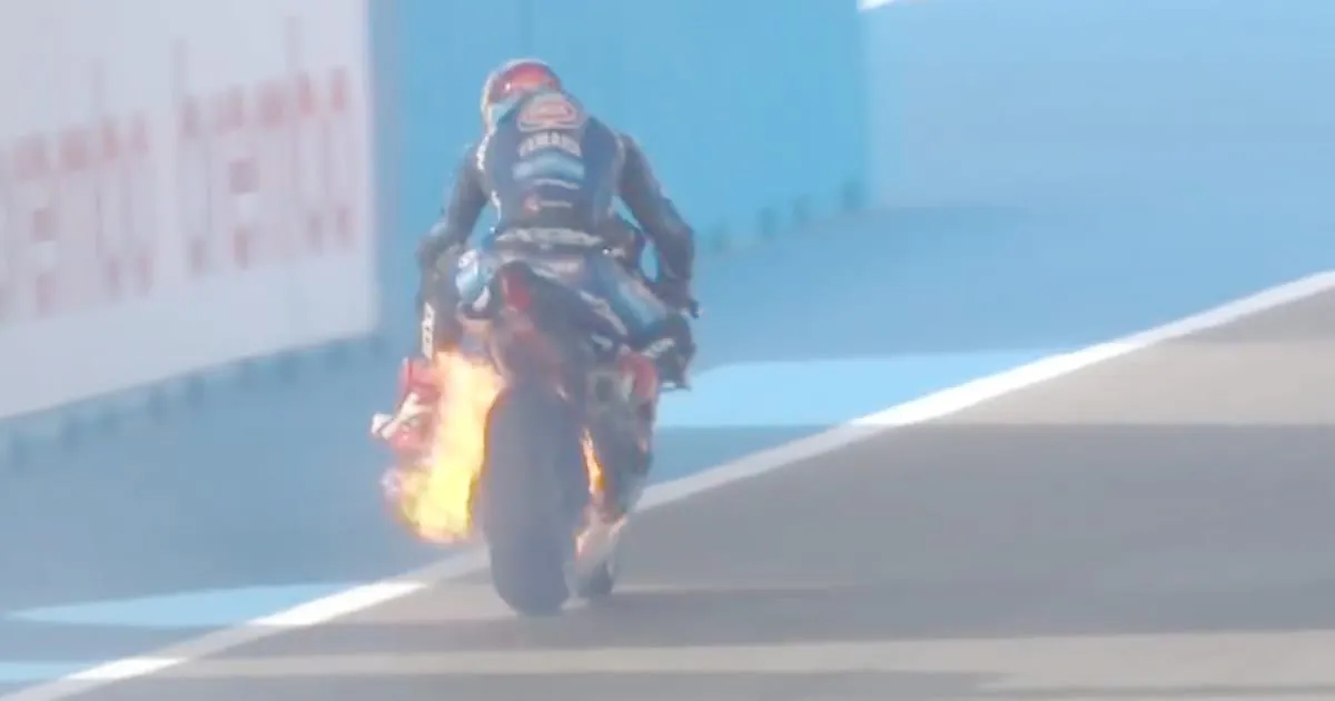 Vierge R1 Fire Drama at Jerez 2026 Prompts Harsh Reality Check from Yamaha Boss